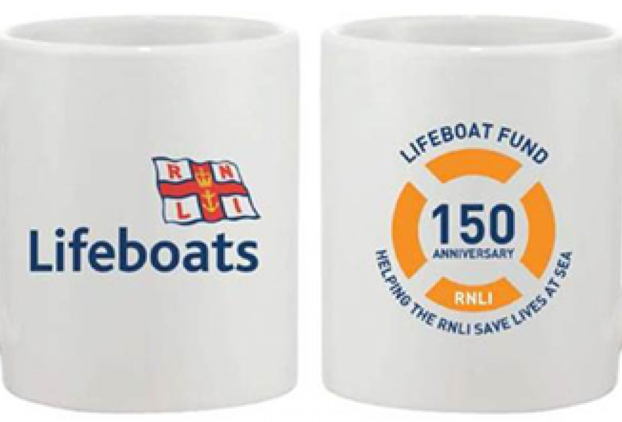 Lifeboat Fund 150 Anniversary Mugs