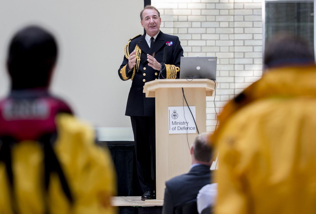 First Sea Lord, Admiral Sir George Zambellas First Sea Lord, Admiral Sir George Zambellas