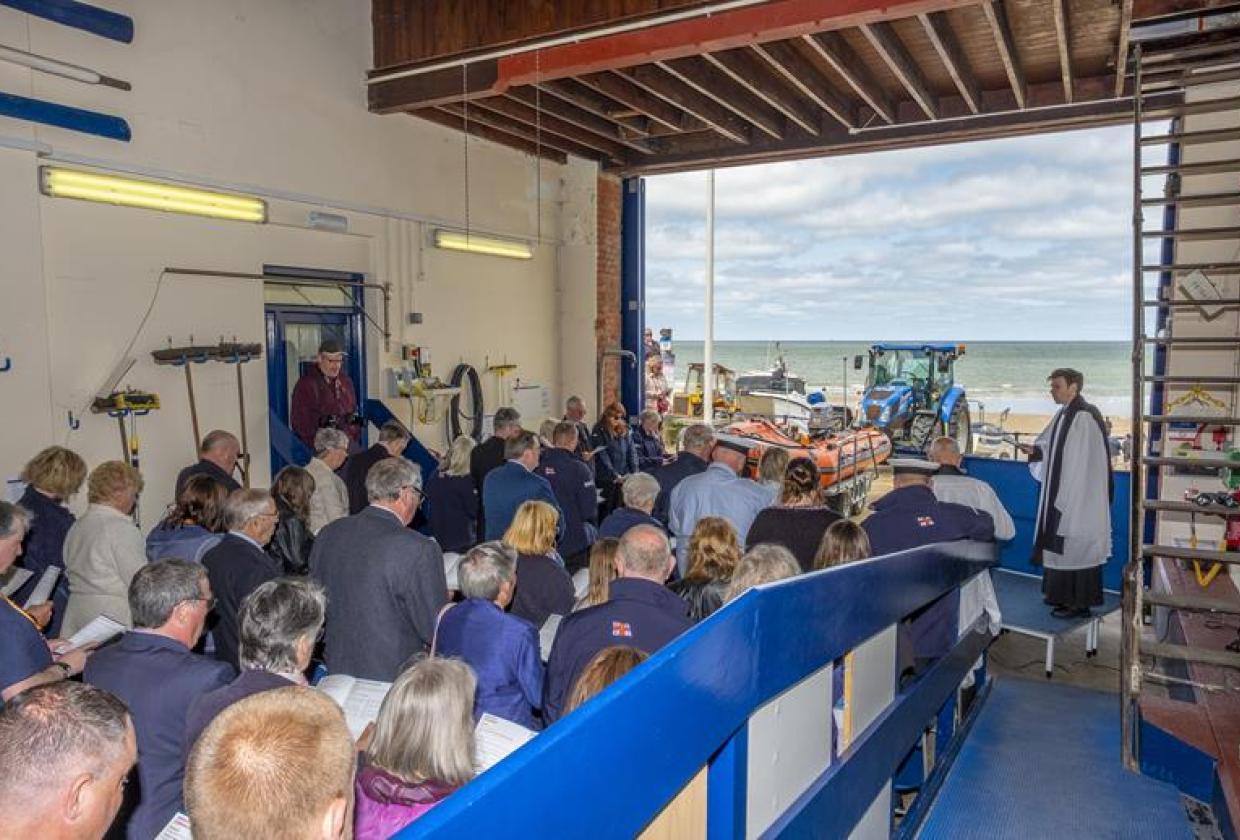 Cromer's new lifeboat. Photo: RNLI/Neil Longdin Cromer new lifeboat Civil Service 54